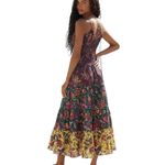 Anthropologie NWT Josephine Smocked Drop Waist Maxi Dress sz L Petite Floral Photo 2