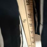 H&M Women Size 6 Striped short sleeve black Romper Photo 3