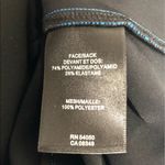 Robert Rodriguez Sheath Dress Plunge V-Neck Black Mesh Cobalt Electric Blue Sexy Photo 9