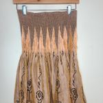 Lapis Anthropologie Convertible Maxi Skirt Dress OS Navy Boho Gypsy Whimsical Orange Size undefined Photo 1