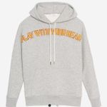 Sandro Play With Your Heart Embroidered Hoodie NWT"""""" Photo 0