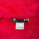 Under Armour  women’s Sherpa lined‎ pink vest warm size medium winter fall sport Photo 2