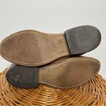 Laredo Vintage Leather Lace Up Roper Granny Paddock Fringe Tan Cowgirl Boots 6.5 Photo 5