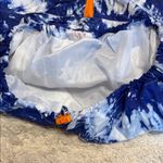 New Look Sport Women's Blue and White Tie-Dye Windbreaker, Size Large Photo 7