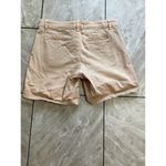Anthropologie Tan Chino Shorts Relaxed Fit High Rise Cotton Blend 25 Photo 3
