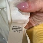 Black Halo  Dixie Tiered Crepe Dress White, size Large‎ Photo 5