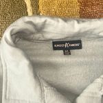 Almost Famous Light Olive Green Cropped Shacket Shirt Jacket Fuzzy Fleece Junior’s Size Medium Photo 3