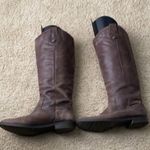 Merona Tall brown all leather boot by size 9.5 Photo 1