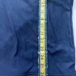 Under Armour Vintage Womens Compression Top Size Md Blue Nylon Made In USA Photo 4