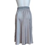 CAbi  #241 Silver Women's Convertible Ballet Skirt Strapless Dress Photo 2