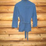 Massimo Dutti  Textured Cotton Wrap Jacket Photo 5