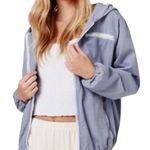 Brandy Melville Lightweight Jacket Blue Windbreaker Photo 0