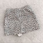 Pretty Little Thing  leopard print high rise shorts Photo 0