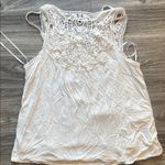 Miss Me  White Lace Tank Top Photo 8