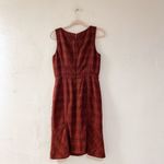 Tory Burch Drew Tweed Sheath Dress in Sparkle Dark Plum Size 6 Photo 2