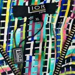 Lior Paris Multicolored Zip Collar 3/4 Sleeves XL Black Photo 8