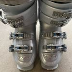 Nordica 10W Easy Move Skiing Ski Boots Women’s Sz 9/9.5 US Size Silver Gray Blue Photo 2