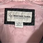 WEATHER TAMER vest black pink size 1X zip front pockets Photo 3