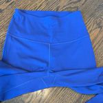 Lululemon Set Flare Leggings 30" & Energy Ribbed Bra Psychic Blue EUC Photo 7