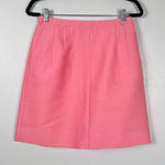 J.Crew  Women's A Line‎ Wool Silk Blended Skirt Pink Sz 6 NWT Photo 0