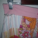 Billabong M Boho Summer Cotton Pink Patchwork Mini Skirt Photo 4