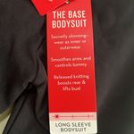 Spanx BodySuit X-Large Long Sleeve The Base Bodysuit Very Black Photo 2