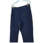 Spanx Polished Slim Ankle Pants Blue Pinstripes Pullon Size XL Photo 6