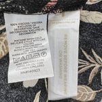 Loft Floral Midi Dress V Neck Short Sleeve Empire Waist Spring Summer Small Photo 5