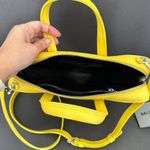 Balenciaga  Triangle Duffle Bag Yellow Leather Small Crossbody Bag Photo 4