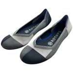 Rothy's  The Flat Round Cap Toe Slip On Shoes Plaid Black White Women's Size 6 Photo 0