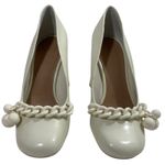 Tory Burch NIB Ivory Addison Pump Box Calf Heels Women's Sz 5.5 Shoes NEW 44916 Photo 3
