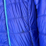 Free Country  Jacket Womens XL Blue Puffer Nylon Shell Polyester Fleece Down Coat Photo 1