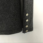 White House | Black Market Off The Shoulder Black Metallic Top Size Medium Photo 1