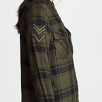 Rails  Pepper Plaid Button Down Shirt Olive Black Top Womens Size‎ S Photo 0