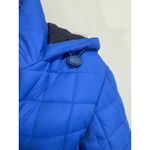 Superdry  Fuji Puffer Jacket Women's Blue Quilted Hooded Full Zip XS NWOT Photo 4