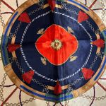 Vintage Regal Carriage&Horse EQUESTRIAN oversized square Silk Scarf 35/35 Photo 5