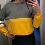 Full Tilt Pink Cropped Sweatshirt Photo 0