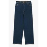 Levi's  26x27 Ribcage Riveted High Waist Ankle Straight Leg Jeans Dark Wa… Photo 4