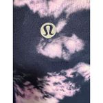 Lululemon  Align T-Shirt Circulate Tie Dye Mineral‎ Blue Multi Womens Size 4 Photo 3