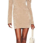 Majorelle  Shea Chenille Mini Dress in Mocha Latte‎ Photo 0