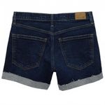 American Eagle AE Strigid Super High-Waisted Relaxed Denim Short Dark Wash 2 Photo 2