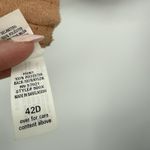 secret treasures  Brown Satin Floral Underwire Bra Size 42D Photo 6