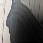 st. john's bay Black One Piece See Through & Pleated Stitch Design Swimsuit Sz 12 Photo 10