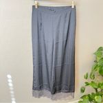 Victoria's Secret Victoria’s Secret grey lacy satin lounge pants, lightweight, highwaist, size S Photo 1
