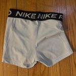 Nike White  Pro Shorts Spandex Photo 1