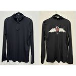 Alo Yoga Pullover Womens XL Black 1/4 Zip Running Stretch (fits Like Small) READ Photo 1