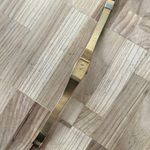 Seiko Ladies Watch Gold Plated Rectangular Dial Gold Tone Dial Hands Bracelet Photo 1