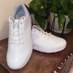 Thestron‎ Golf Shoes Lightweight Lavender Trim White Golf Shoes Womens Size 42/9 Photo 0