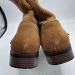 DV Dolce Vita Tan Sabrina Faux Suede Ankle Boots 8.5 Booties Fall Buckle Brown Photo 7