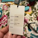 Unique Vintage NWT  skirt large ivory crane Photo 1